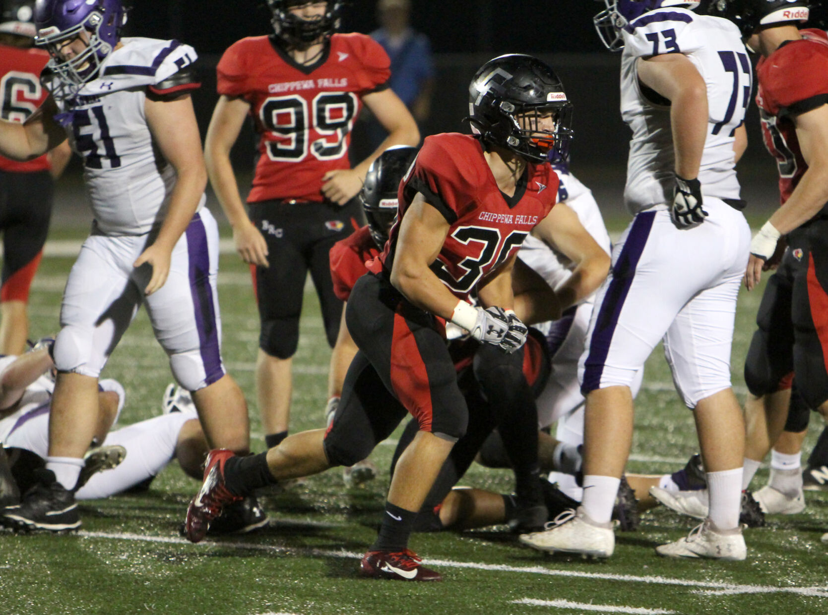 Eau Claire Memorial at Chi-Hi football 10-1-21